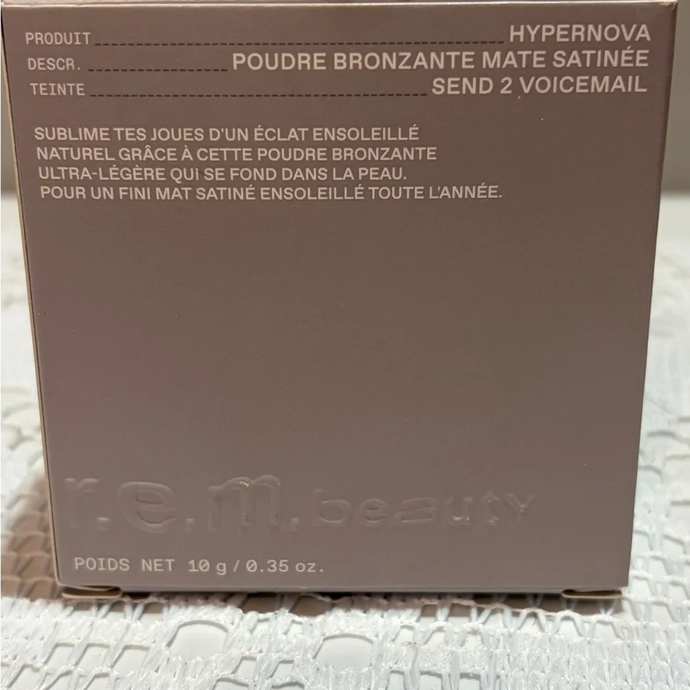 [ Not For Sale] R.E.M. Beauty Hypernova Satin Matte Bronzer. Send 2 Voicemail